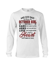 October girl Long Sleeve Tee tile