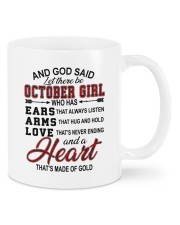 October girl Mugs tile