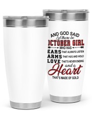 October girl 30oz Tumbler tile