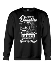 daddy and daughter Crewneck Sweatshirt tile