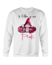 In october we wear pink Crewneck Sweatshirt tile