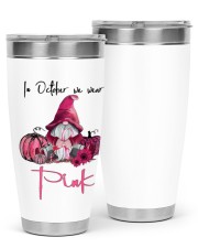 In october we wear pink 30oz Tumbler tile