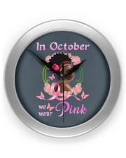 In october we wear pink Clock tile
