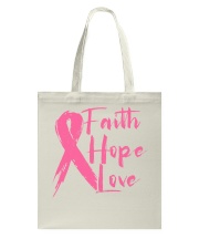 Faith Hope Love Tote Bag tile