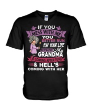 You better run V-Neck T-Shirt tile