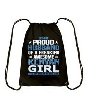Kenyan Husband Drawstring Bag thumbnail