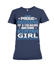 Kenyan Husband Premium Fit Ladies Tee thumbnail