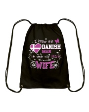 Danish Wife Drawstring Bag thumbnail