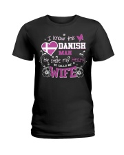 Danish Wife Ladies T-Shirt front