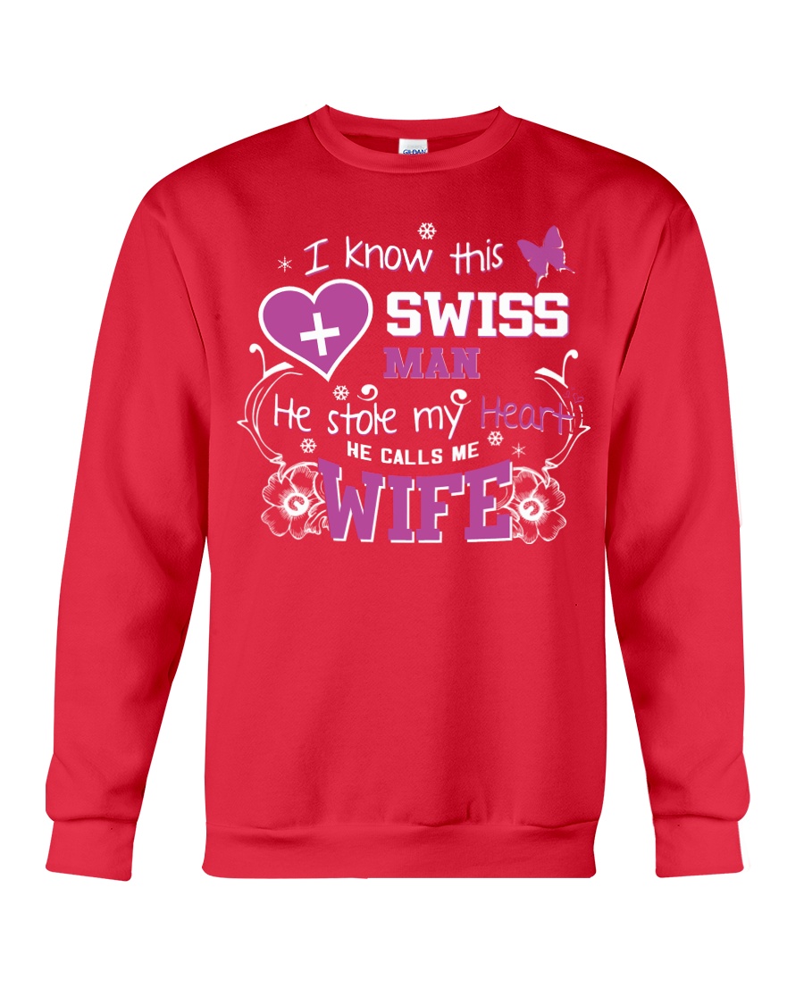Swiss Wife Crewneck Sweatshirt