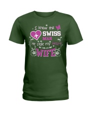 Swiss Wife Ladies T-Shirt front