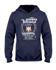 I am a German Woman - I Can't Control Hooded Sweatshirt thumbnail