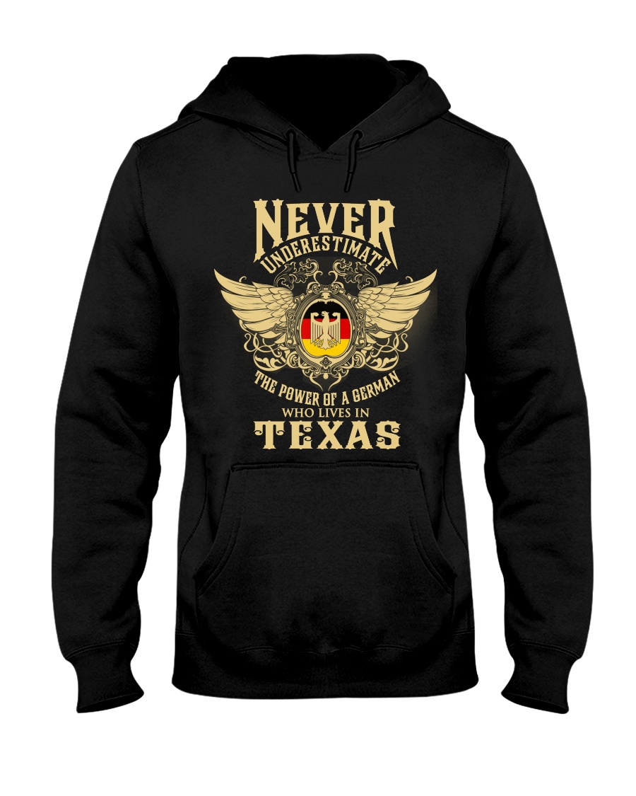 German in Texas Hooded Sweatshirt