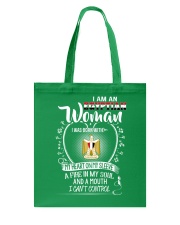 I'm a Egyptian Woman - I Can't Control Tote Bag thumbnail