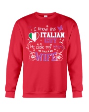 Italian Wife Crewneck Sweatshirt thumbnail