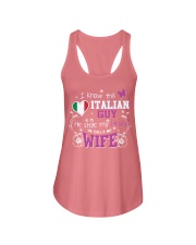 Italian Wife Ladies Flowy Tank thumbnail