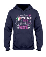 Italian Wife Hooded Sweatshirt thumbnail