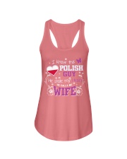 Polish Wife Ladies Flowy Tank thumbnail