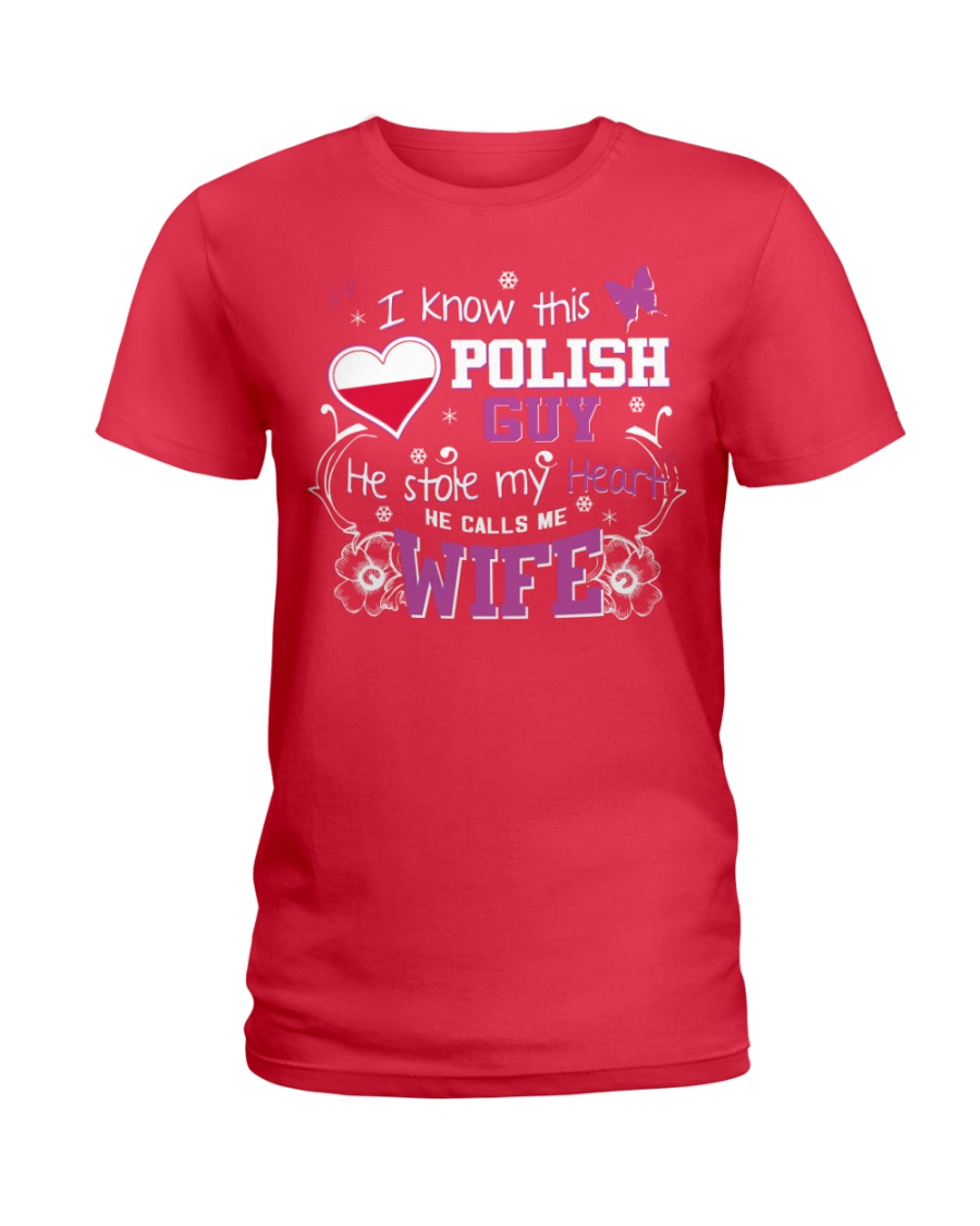 Polish Wife Ladies T-Shirt