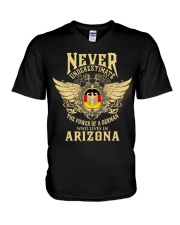 German in Arizona V-Neck T-Shirt thumbnail