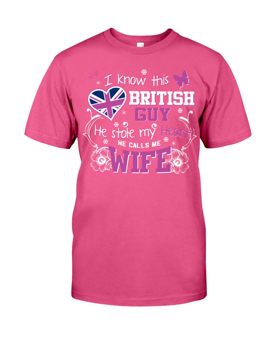 British Wife Premium Fit Mens Tee