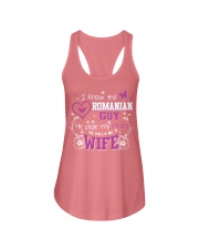 Romanian Wife Ladies Flowy Tank thumbnail