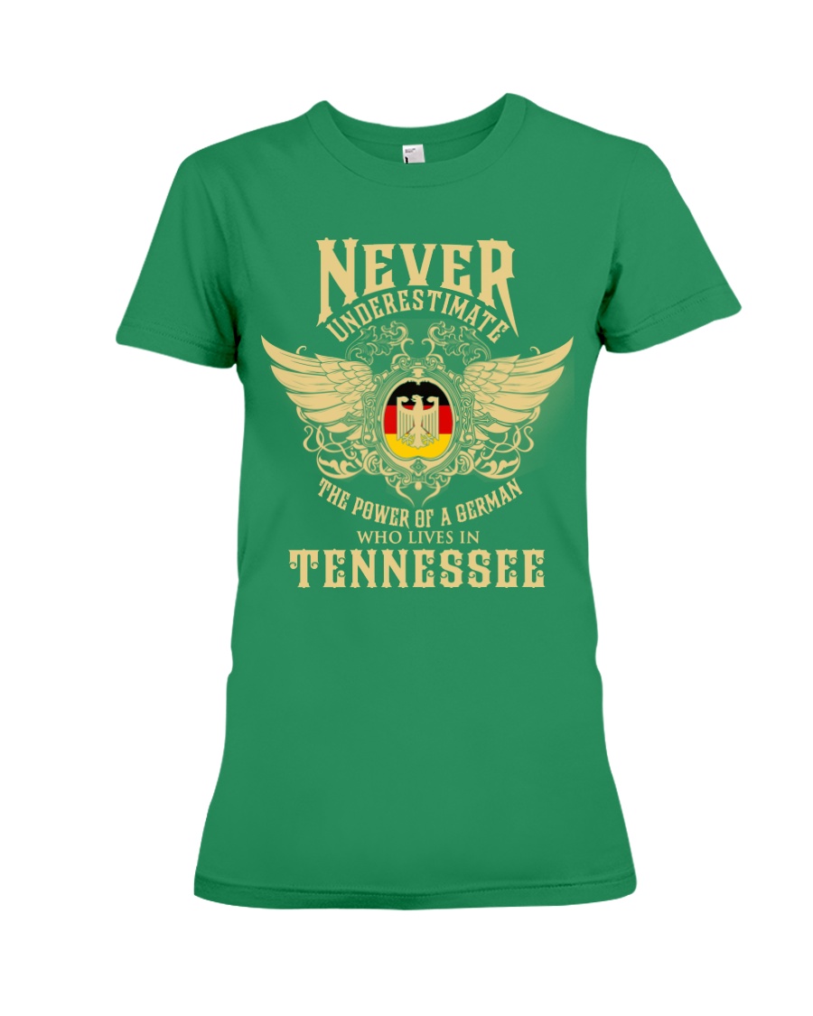 German in Tennessee Premium Fit Ladies Tee