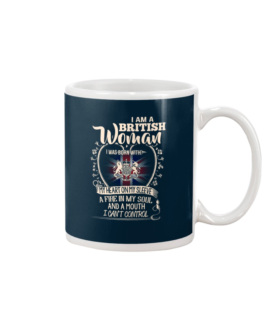 British Woman - I Can't Control Mug