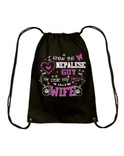 Nepalese Wife Drawstring Bag thumbnail