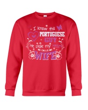 Portuguese Wife Crewneck Sweatshirt thumbnail