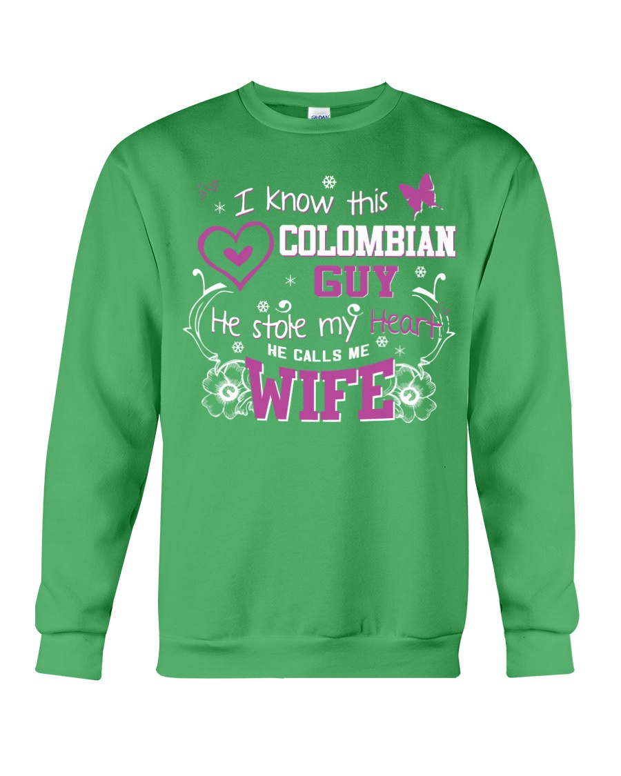 Colombian Wife Crewneck Sweatshirt