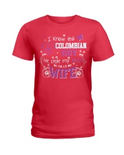 Colombian Wife Ladies T-Shirt front