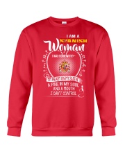I'm a Spanish Woman - I Can't Control Crewneck Sweatshirt thumbnail