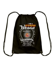 I'm a Spanish Woman - I Can't Control Drawstring Bag thumbnail