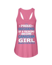 Canadian Husband Ladies Flowy Tank thumbnail