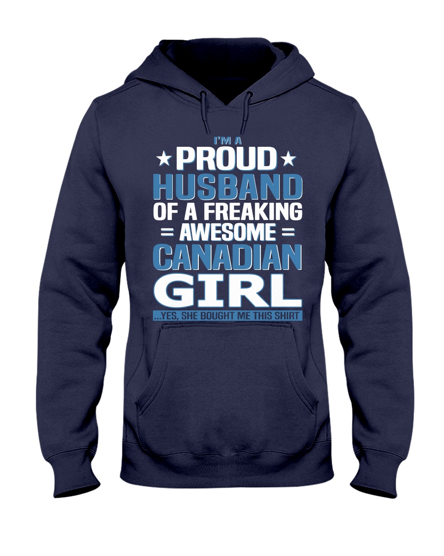 Canadian Husband Hooded Sweatshirt