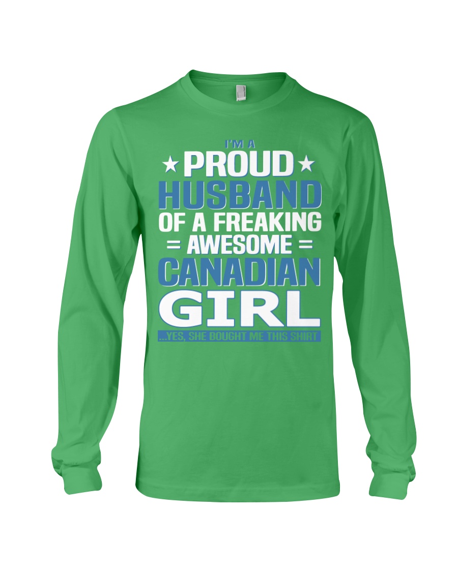 Canadian Husband Long Sleeve Tee