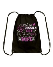 Russian Wife Drawstring Bag thumbnail