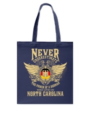 German in North Carolina Tote Bag thumbnail