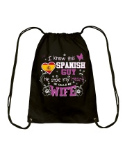 Spanish Wife Drawstring Bag thumbnail
