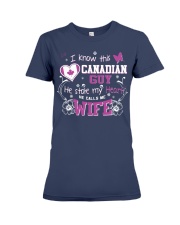 Canadian Wife Premium Fit Ladies Tee thumbnail