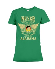 German in Alabama Premium Fit Ladies Tee front