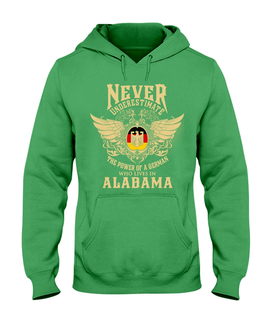 German in Alabama Hooded Sweatshirt