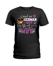 German Wife Ladies T-Shirt front