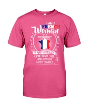 I'm a French Woman - I Can't Control Premium Fit Mens Tee thumbnail
