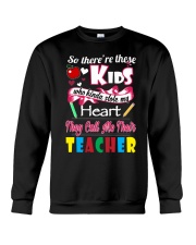 TEACHER TEACHER TEACHER TEACHER Crewneck Sweatshirt thumbnail