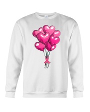 Breast Cancer Ballon Crewneck Sweatshirt thumbnail