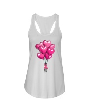 Breast Cancer Ballon Ladies Flowy Tank thumbnail