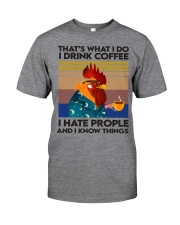Chicken Coffee Classic T-Shirt front