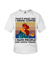 Chicken Coffee Youth T-Shirt tile
